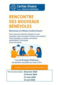 Réunions nouveaux bénévoles
