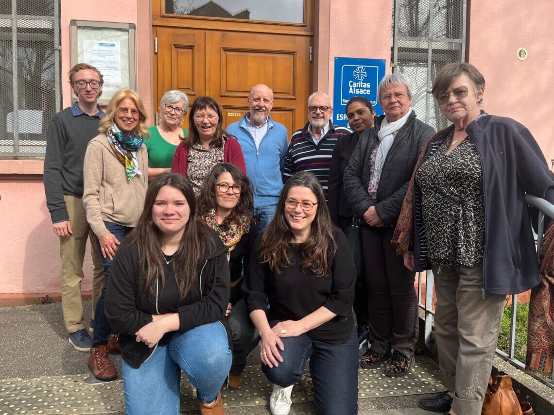 Des bénévoles de Caritas Alsace ont participé à une journée de formation consacrée au milieu carcéral et à l’action du pôle Prison-Justice.