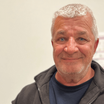 Chaque jeudi et vendredi, Fabrice met son expérience en logistique au service de l’épicerie solidaire de Wittelsheim.