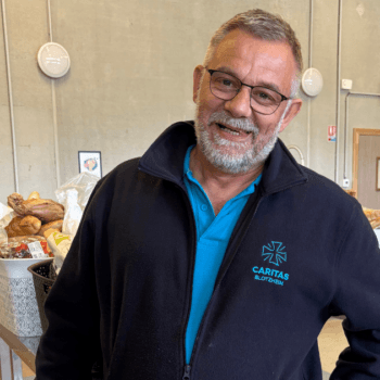 Pour Livio, de l'équipe Caritas Blotzheim, le bénévolat est bien plus qu’une occupation : c’est une manière de vivre.